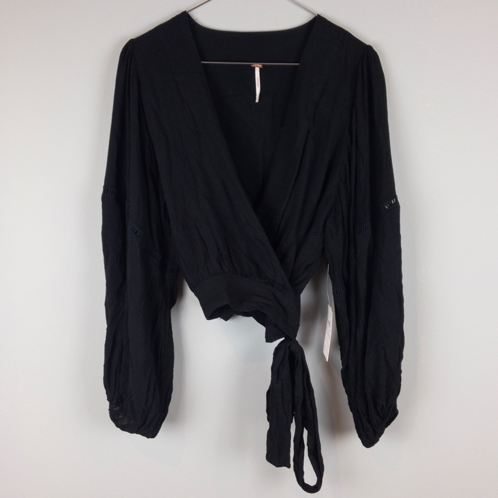Free People Wrap Top Size S - Picture 3 of 7